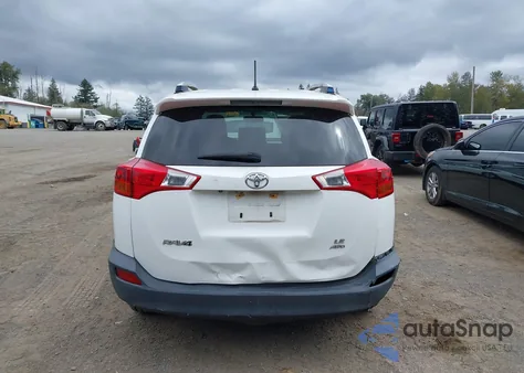 2015 Toyota Rav4 Le from USA, damaged, VIN JTMBFREV8FJ037333
